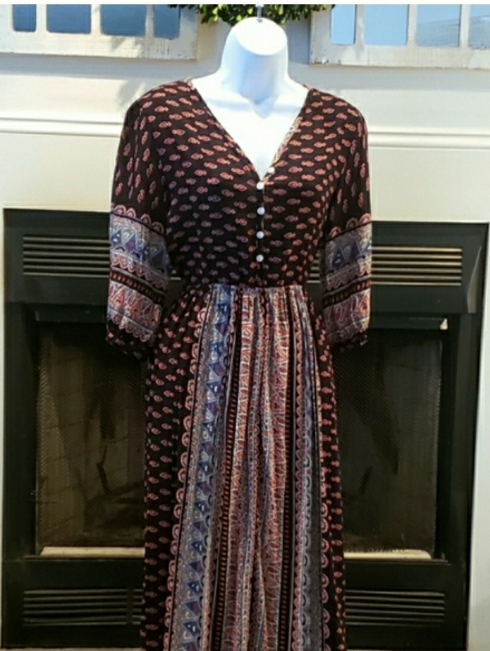 Floral Boho Maxi Dress